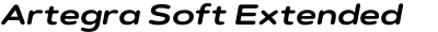 Artegra Soft Extended Bold Italic